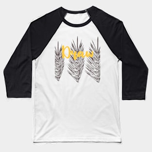 Organic Natural Palm Tree Leaves Baseball T-Shirt